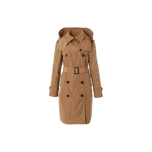 Burberry Trench Coats Women's Camel