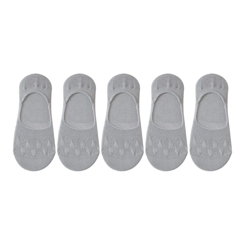 XXLLG No Show Socks Women's 5 Pack-10