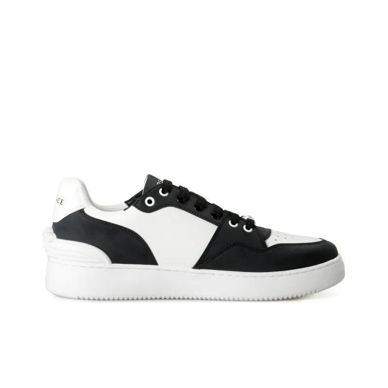 FANSIZHE Low Top Skateboard Shoes Men's Black White-1