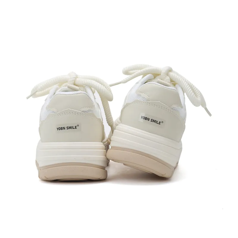 YOBN SMILE Wear-resistant Lightweight Breathable And Non-slip. Low-Top Skateboard Shoes Women's-9