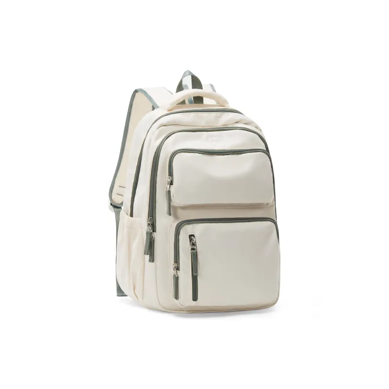 WONHOX Fabric Backpack Laptop Bag Regular Unisex Multicolor-2