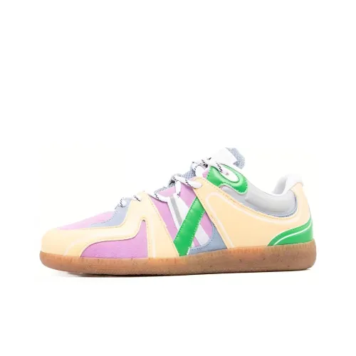 GANNI Skateboard Shoes Women's Low-Top Multicolor