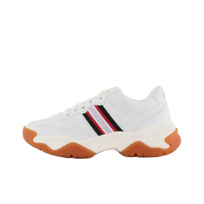 ARMANI EXCHANGE Low Top Casual Shoes Women's White-0