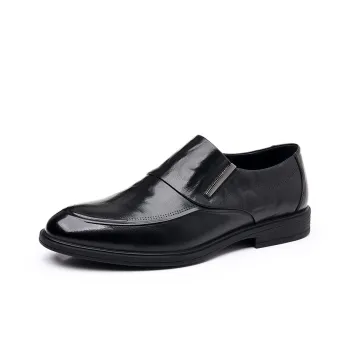 Mulinsen Dress Shoes Men Low Top Black