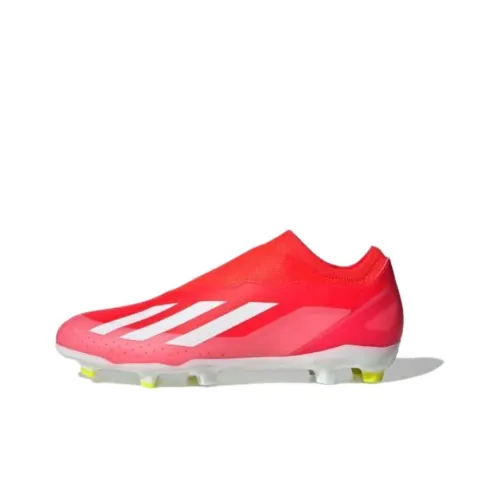 Adidas Crazyfast League Laceless FG Solar Red Cloud White Team Solar Yellow