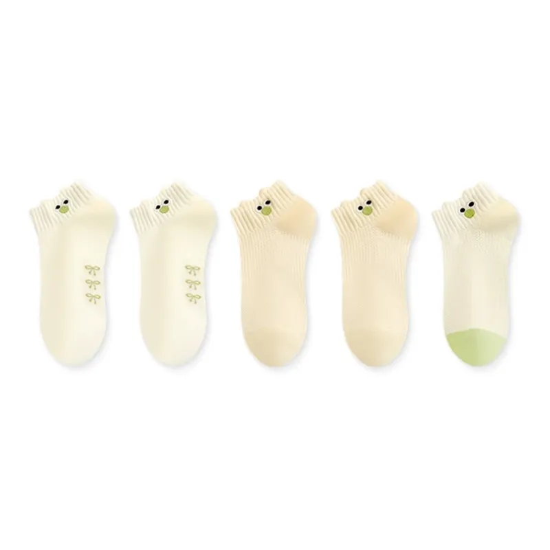 Taste The Color Ankle Socks Women's 5 Pack-4