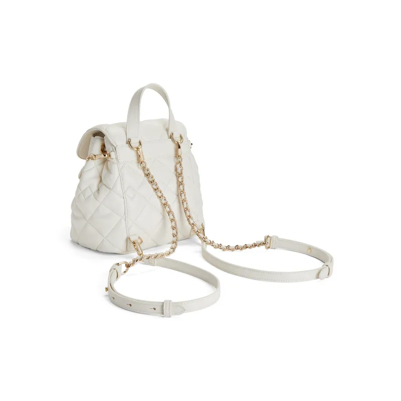 CHARLES&KEITH PU Multipurpose Backpack Trumpets Women's Pink/Noir Black/Crème Milk White-14