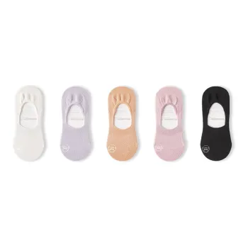 MIIOW No-Show Socks Women's 5 Pack