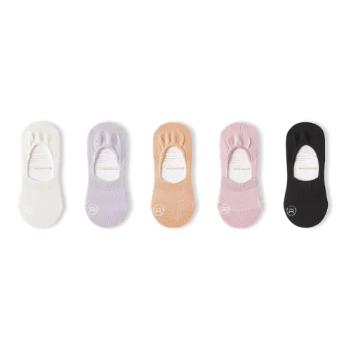 MIIOW No Show Socks Women's 5 Pack