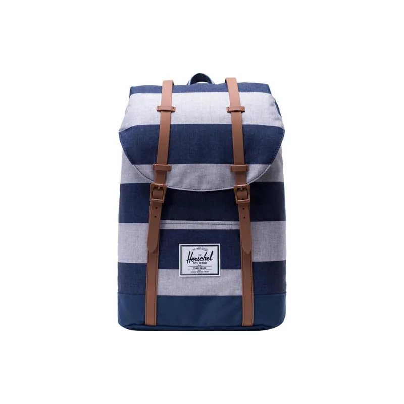Herschel Polyester Backpack Unisex Blue Stripes-0