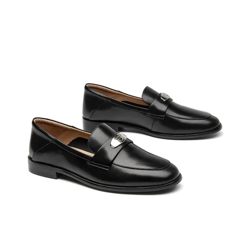 Beau Today Loafers Women's Black/White-2