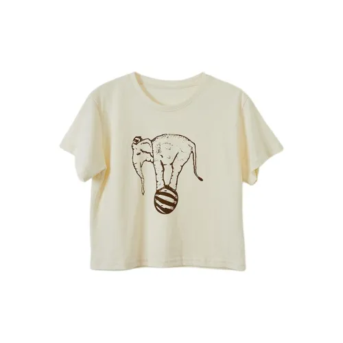 TEME T-Shirts Women's Apricot