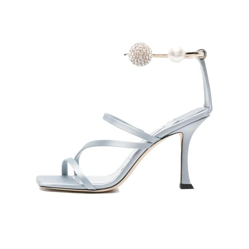 Jimmy Choo Otillia 90mm Satin Sandals-0