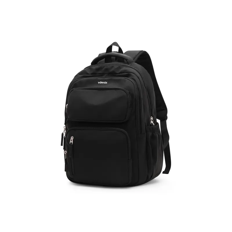WONHOX Fabric Backpack Laptop Bag Regular Unisex Multicolor-7