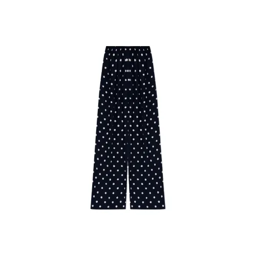 Balenciaga Polka Dot Pattern Pyjama Pants