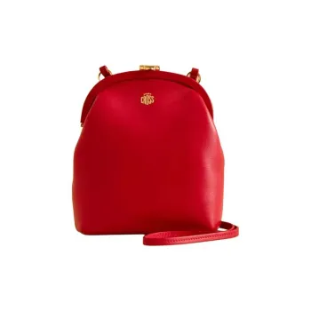 MARK CROSS Napa Calf Leather Shoulder Bag Crossbody Bag Women's Red