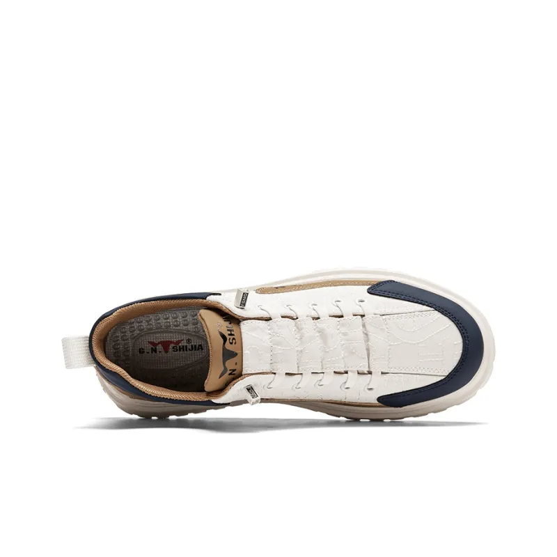 G.N.SHIJIA Breathable Height Increasing Low-Top Casual Shoes Men's-4