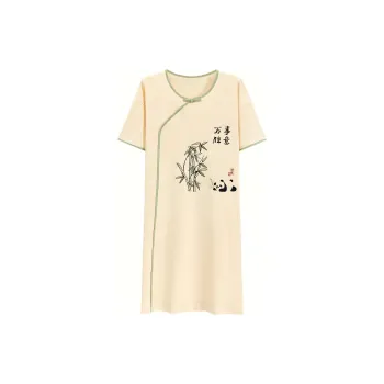 The Story Of The Flower Season Nightgown Women's Apricot