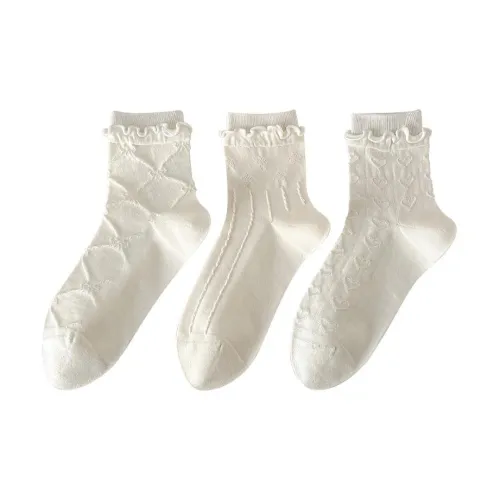 PLANDOO Women's Mid-Calf Socks