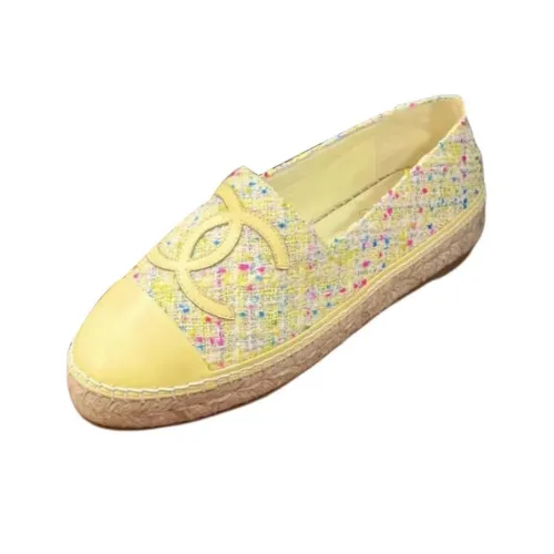 CHANEL Espadrilles Women's Yellow