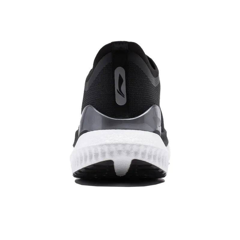 LiNing Jueying 2 Essential Cushioning Anti Slip And Wear Resistant Breathable Rebound Running Shoes Men's Black White-6