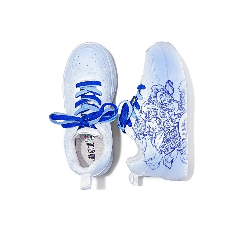 Cold Cicadas Yesterday Abrasion Resistant, Lightweight, And Breathable Low Top Skateboard Shoes Unisex-3