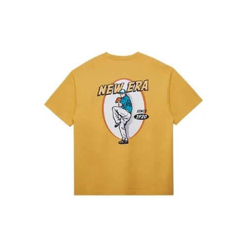 New Era T-Shirts Unisex Yellow