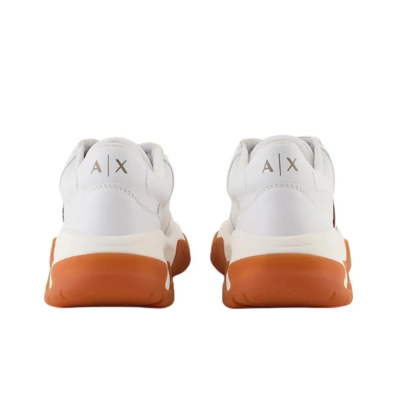 ARMANI EXCHANGE Low Top Casual Shoes Women's White-3