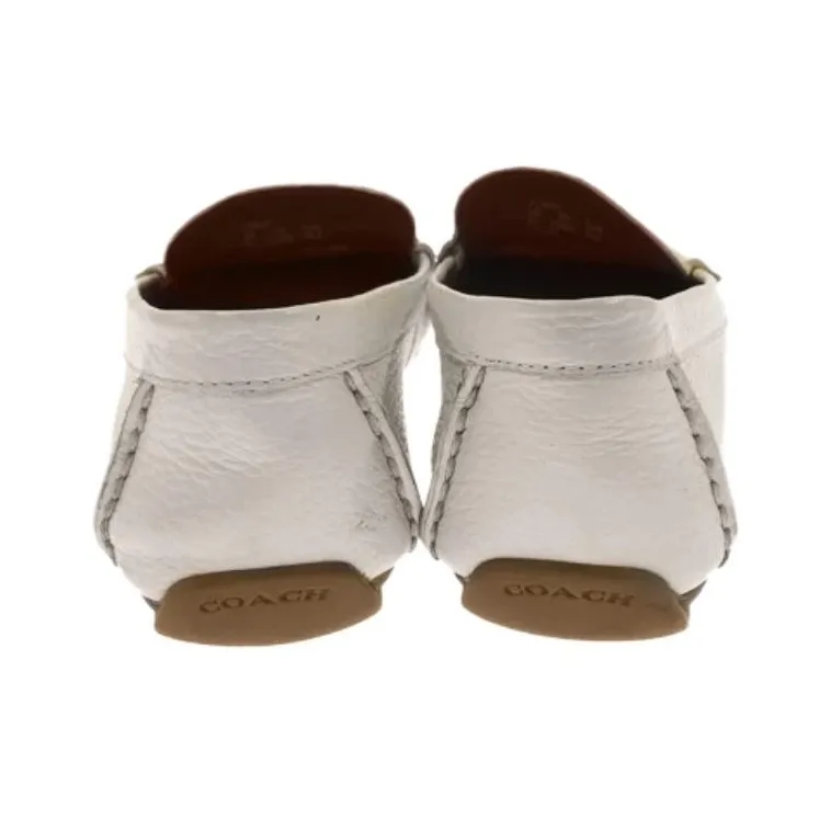 COACH Mavis Casual Single Shoes Women's White-3