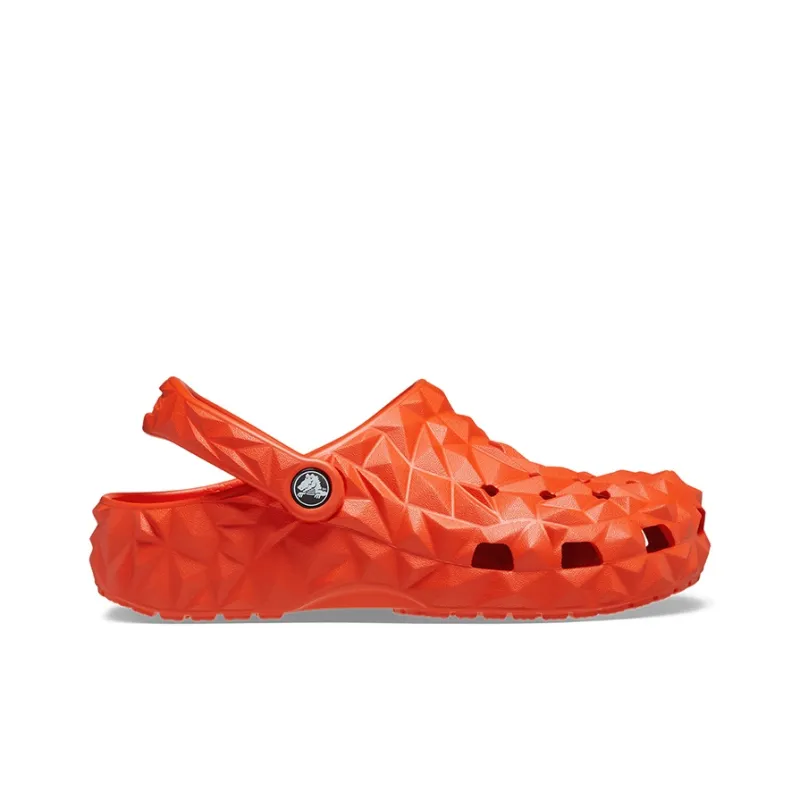 Crocs Classic Geometric Clogs 'Orange' Women's-1