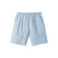 [Cropped-Women's]Blank Blue Stripes