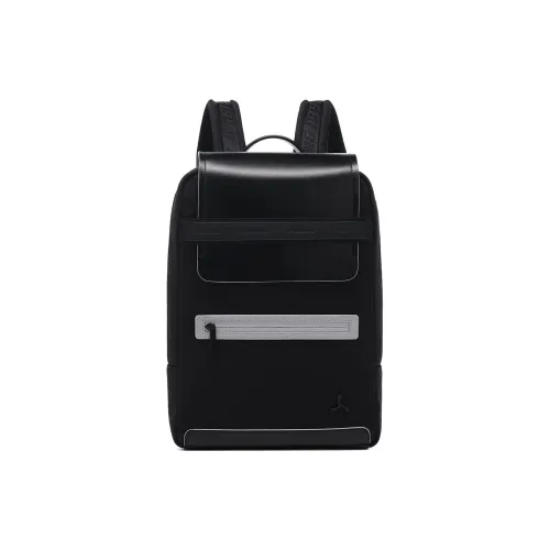 LI NING 1990 Polyester Backpack Regular Unisex Black