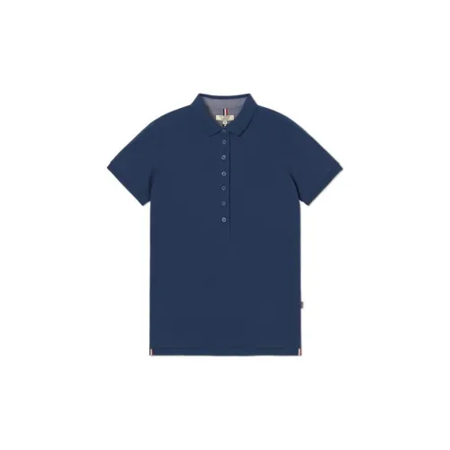 AIGLE Polo Shirts Women's Whale Blue