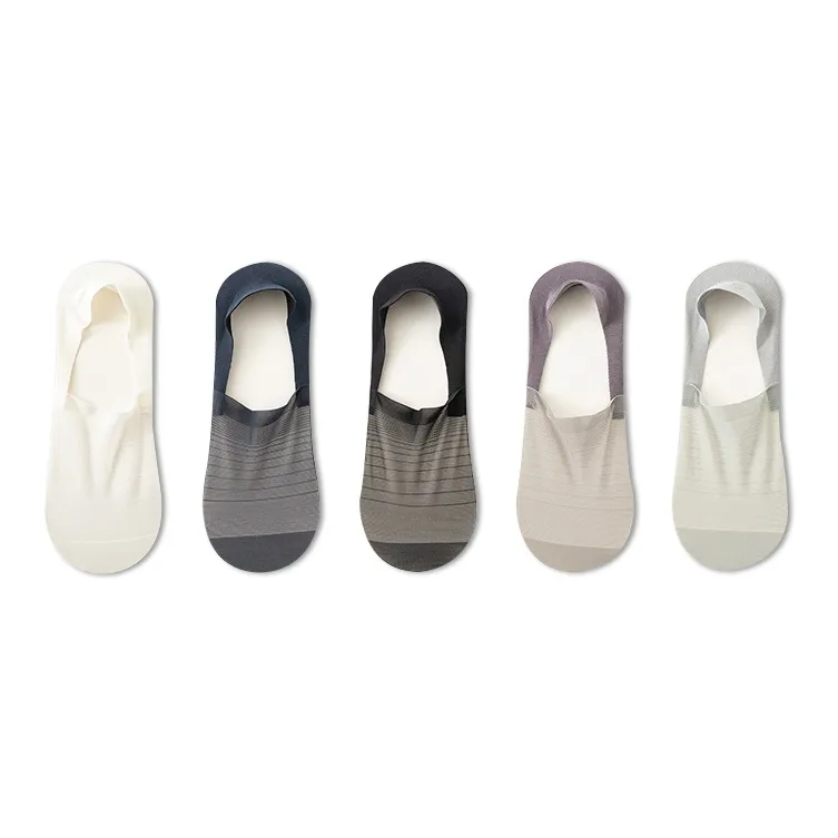 Taste The Color No Show Socks Men's 5 Pack-0
