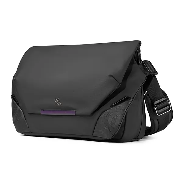 GYXX Technical Fabric Artificial Leather Messenger Bag, Shoulder Bag, Crossbody Bag Men's Multicolor-4