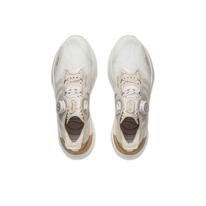 LiNing Jueying 2 Cushioning Anti Slip And Wear Resistant Rebound Low Top Running Shoes Unisex Khaki-4