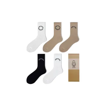 COTTON CHEESE Mid Calf Socks Men's