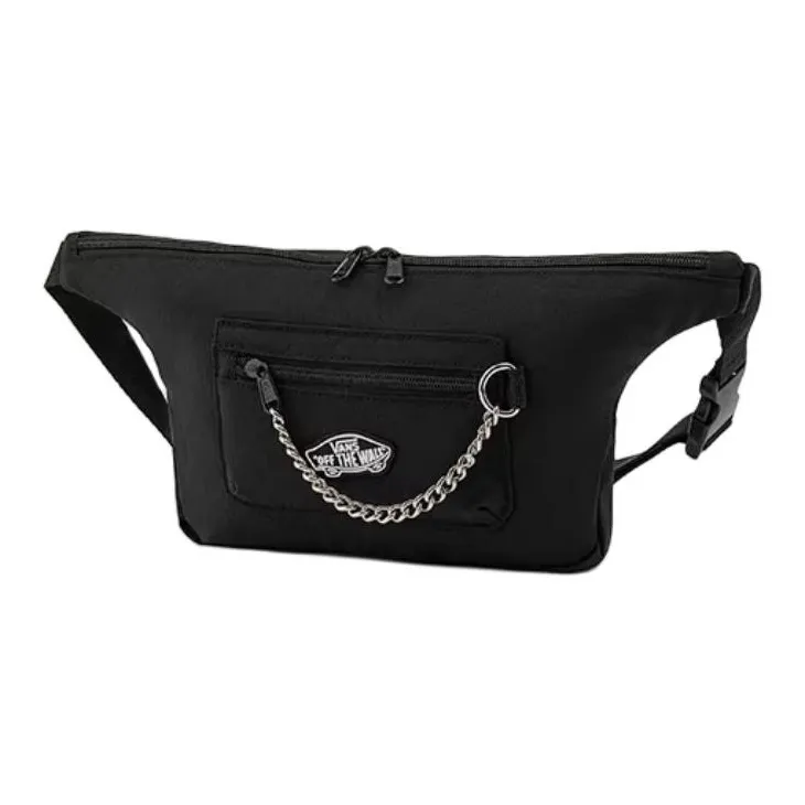 Vans Nylon Shoulder Bag Crossbody Bag Fanny Pack Regular Unisex Black-3