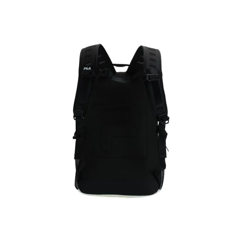 FILA Fabric Laptop Backpack Regular Men's Ecru-1