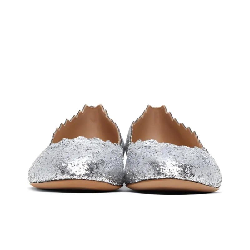 Chloe Lauren Women's Casual Shoes Women's Silver-3