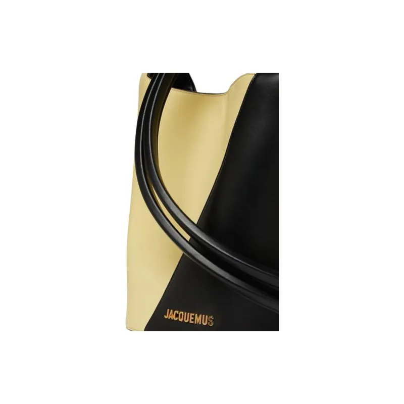 Jacquemus Le Petit Tourni Leather Bucket Bag-5