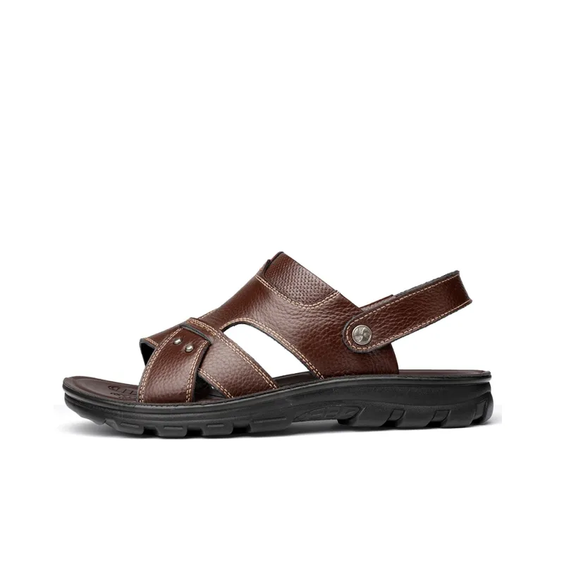 Sonno Beach Sandals Men Brown/Black-2