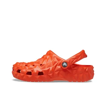 Crocs Classic Geometric Clogs 'Orange' Women's