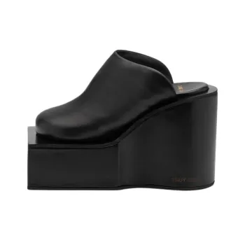 YUME YUME Wrap-toe Slippers Women's Black