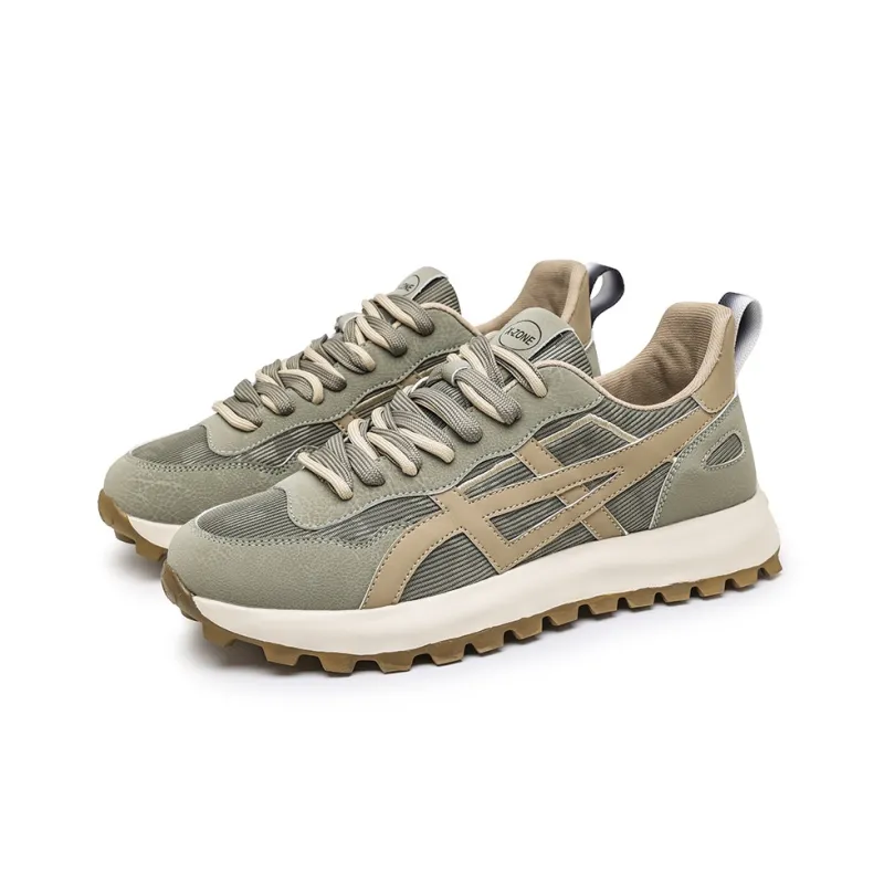 X-ZONE Cushioned Slip-Resistant Abrasion-Resistant Breathable Low-Top Casual Shoes Men's-3