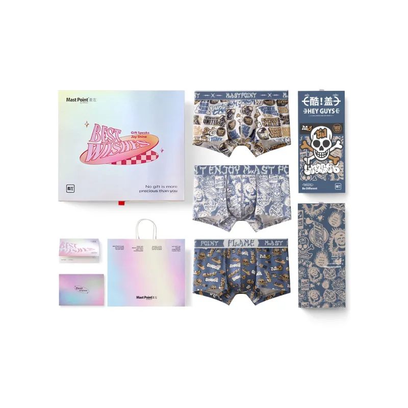 Mast Point Underpants Men's Gift Box Set-4