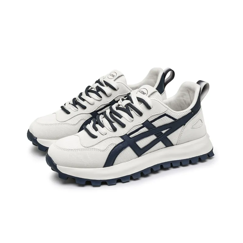 X-ZONE Cushioned Slip-Resistant Abrasion-Resistant Breathable Low-Top Casual Shoes Men's-10