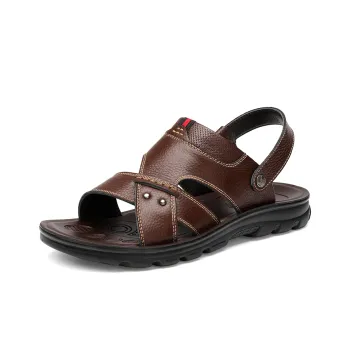 Sonno Beach Sandals Men Brown/Black