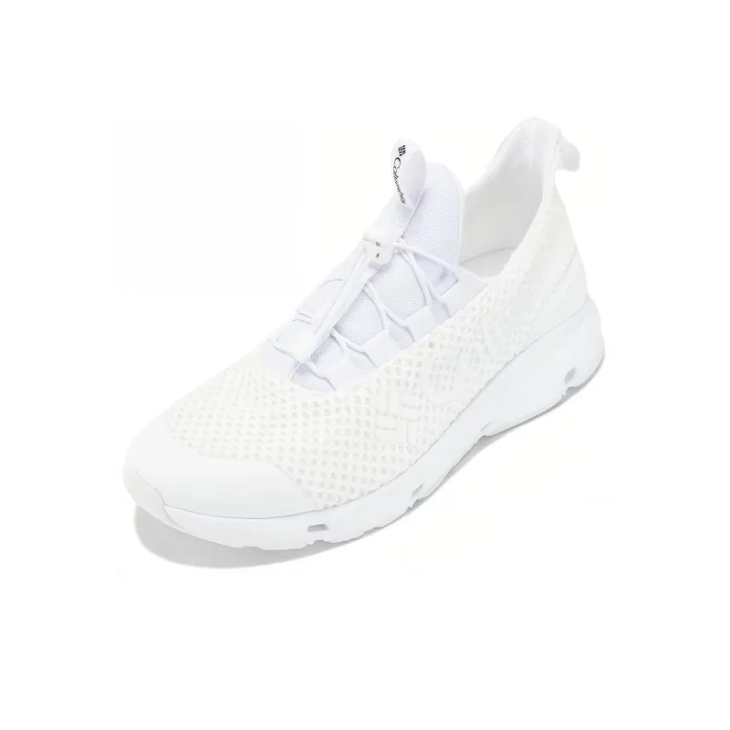 Columbia Abrasion Resistant Breathable Low Top Casual Shoes Women's White-2