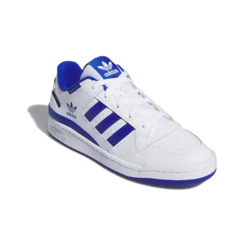 Adidas Forum Low Cloud White Royal Blue-2